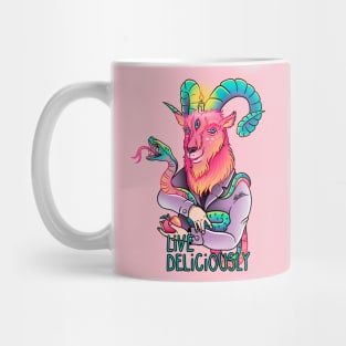 Live deliciously Mug